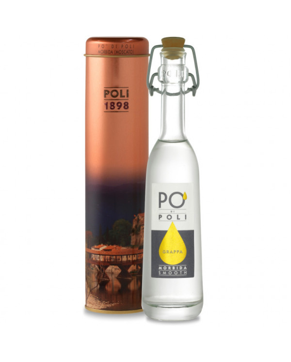 Distillates  PO' Grappa Morbida Moscato in tubo baby - Poli Distillerie 7,15 €