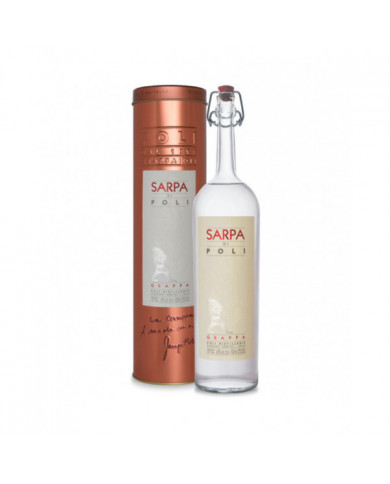 Distillates  Sarpa di Poli Grappa Bianca in tubo rame - Poli Distillerie 19,37 € Distillates  Sarpa di Poli Grappa Bianca in tubo rame - Poli Distillerie 19,37 €