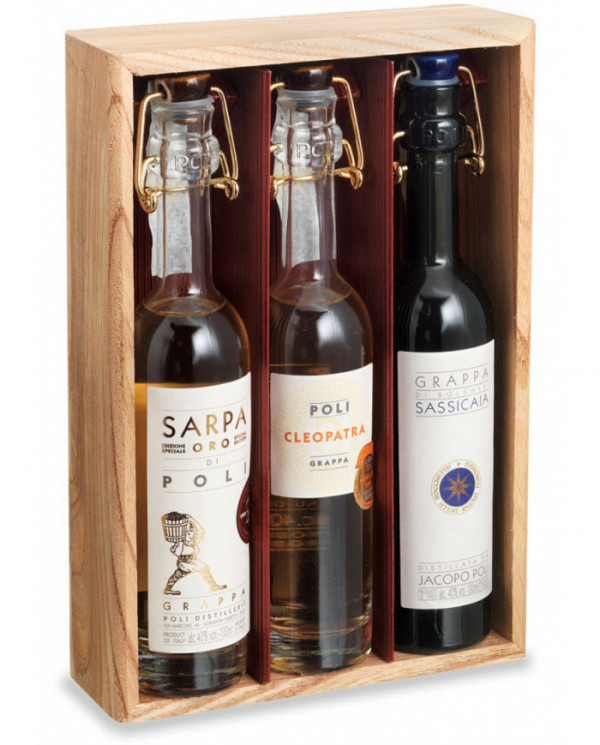 Distillati  3 Barrel Experience 3 Grappe Poli - Poli Distillerie 25,87 €