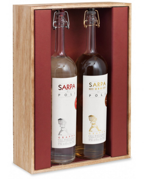 Distillati  Confezione Legno N. 2 Sarpa e Sarpa Oro di Poli - Poli Distillerie 50,05 €