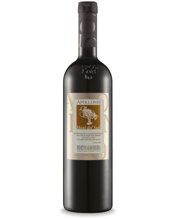 Rode wijnen  Mani del Sud Primitivo di Manduria DOP 2018 - Apollonio 12,46 â‚¬ Rode wijnen  Mani del Sud Primitivo di Manduria DOP 2018 - Apollonio 12,46 â‚¬