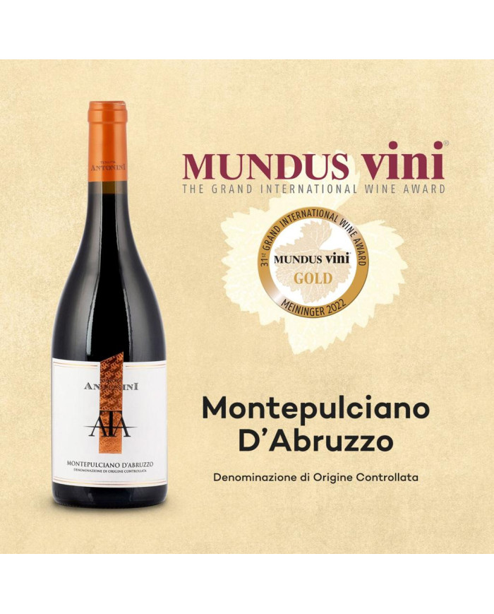Vini Rossi  Corium Montepulciano d’Abruzzo DOC 2021 - Tenuta Antonini 12,21 €