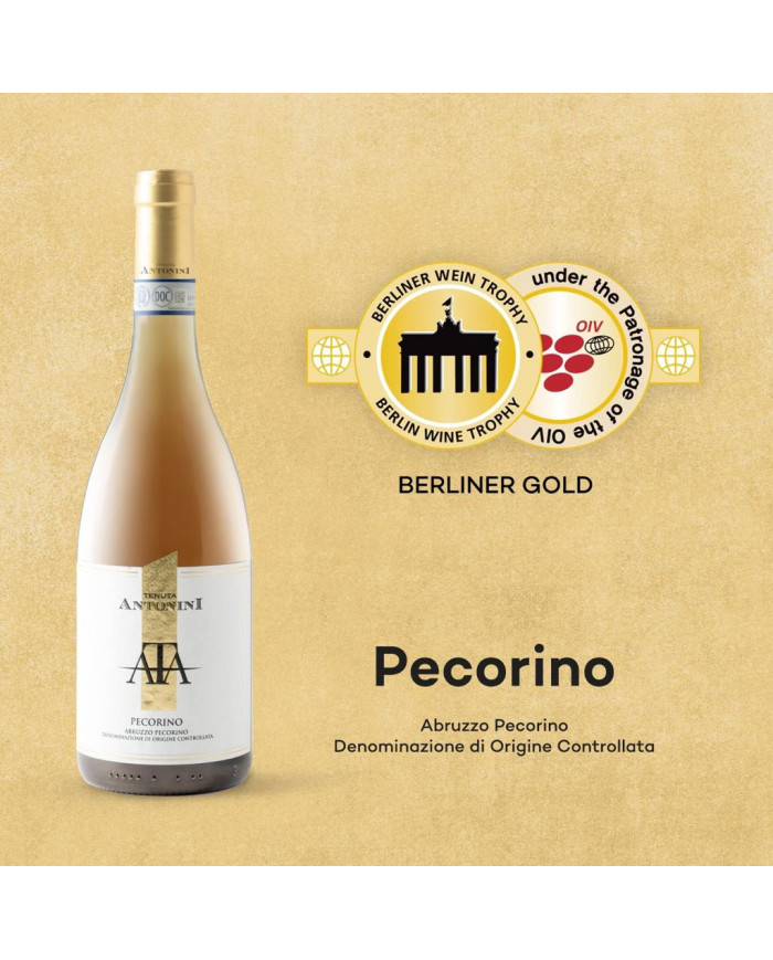 Witte Wijnen  Pecorino d’Abruzzo DOC 2022 - Tenuta Antonini 9,67 €