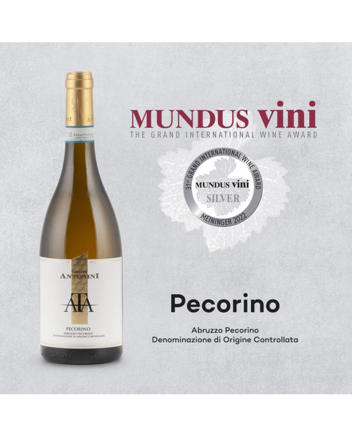 Witte Wijnen  Pecorino d’Abruzzo DOC 2022 - Tenuta Antonini 9,67 €
