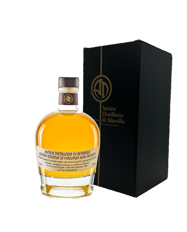 Distillati  Grappa riserva 7 anni Malvasia non filtrata - Altavilla 32,40 €