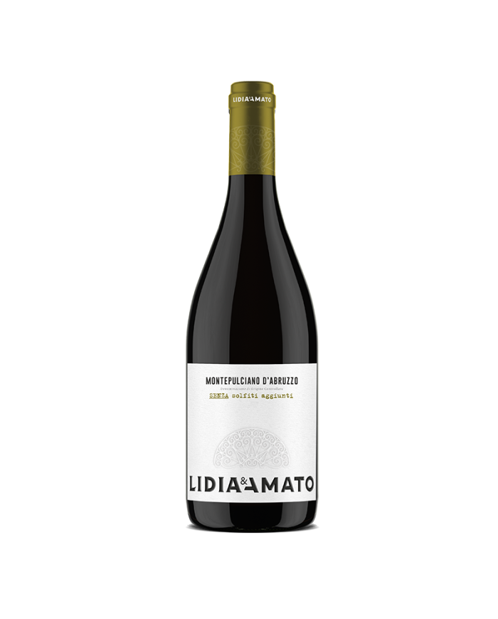 Rode wijnen  Montepulciano D’Abruzzo DOC 2019 Senza Solfiti aggiunti - Lidia e Amato 12,60 €