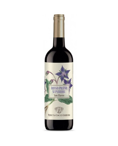 Rode wijnen  San Basso Rosso Piceno DOC 2018 Superiore - Tenuta Cocci Grifoni 10,10 â‚¬ Rode wijnen  San Basso Rosso Piceno DOC 2018 Superiore - Tenuta Cocci Grifoni 10,10 â‚¬