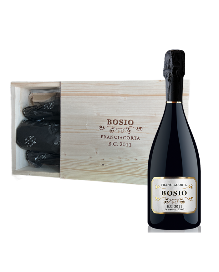 Idee Regalo  6 Bottiglie di Dosaggio Zero B.C. 2011 Franciacorta Riserva DOCG - Bosio 303,28 €