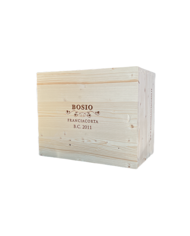 Accessori  Cassetta in legno Vuota da 6 bottiglie spumante Dosaggio Zero B.C. 2011 - Bosio 16,31 € Accessori  Cassetta in legno Vuota da 6 bottiglie spumante Dosaggio Zero B.C. 2011 - Bosio 16,31 €