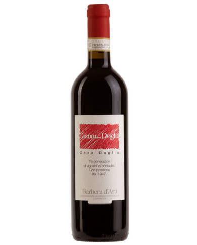 Rode wijnen  Casa Doglia Barbera d’Asti DOCG 2021 - Gianni Doglia 11,10 €