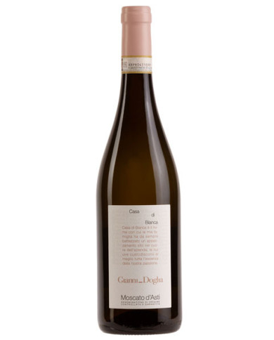 Vini Dolci  Moscato d'Asti DOCG Canelli Casa di Bianca 2024 - Gianni Doglia 14,30 € Vini Dolci  Moscato d'Asti DOCG Canelli Casa di Bianca 2024 - Gianni Doglia 14,30 €