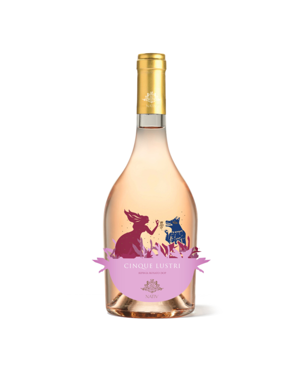 Vini Bianchi  Cinque Lustri Irpinia Rosato D.O.P. 2021 – Nativ 17,20&nbsp;€