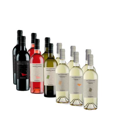 Red Wines  Degustazione Valle d'Oro 12 Bottiglie - Cantina Tollo 68,85 € Red Wines  Degustazione Valle d'Oro 12 Bottiglie - Cantina Tollo 68,85 €