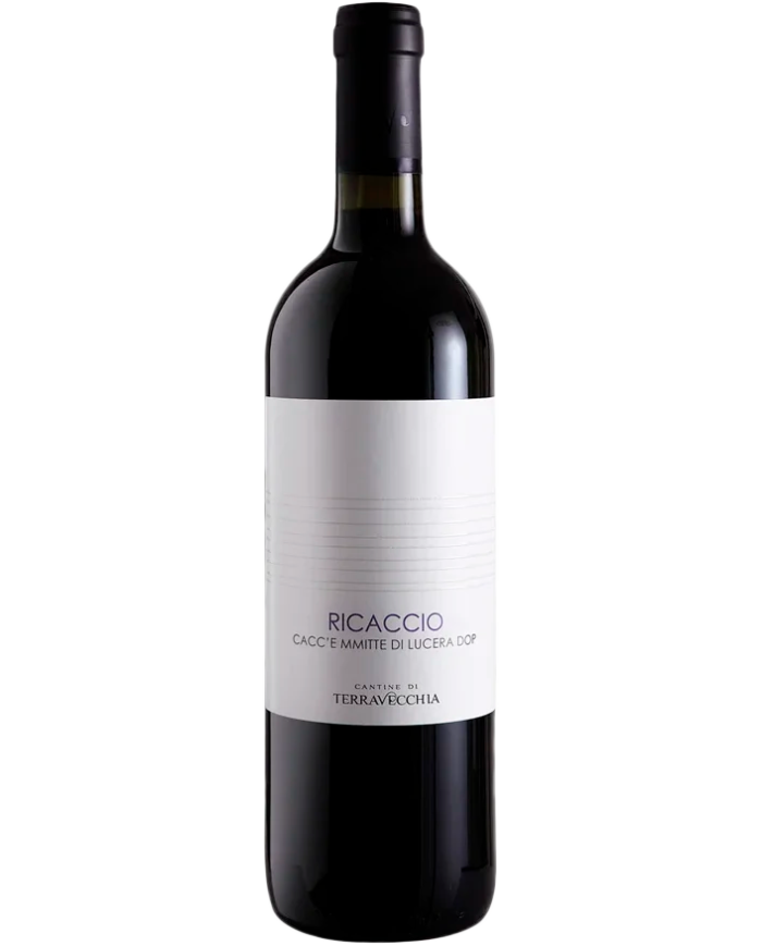 Red Wines  Ricaccio Cacc E Mitte di Lucera Rosso Puglia DOP 2019 - Cantine di TerraVecchia 11,30 â‚¬ Red Wines  Ricaccio Cacc E Mitte di Lucera Rosso Puglia DOP 2019 - Cantine di TerraVecchia 11,30 â‚¬