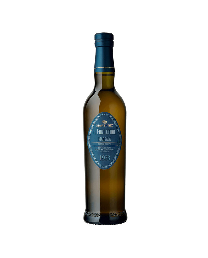 White wines  Il Fondatore – Marsala Vergine Riserva 1978 DOC - Martinez 66,40 € White wines  Il Fondatore – Marsala Vergine Riserva 1978 DOC - Martinez 66,40 €