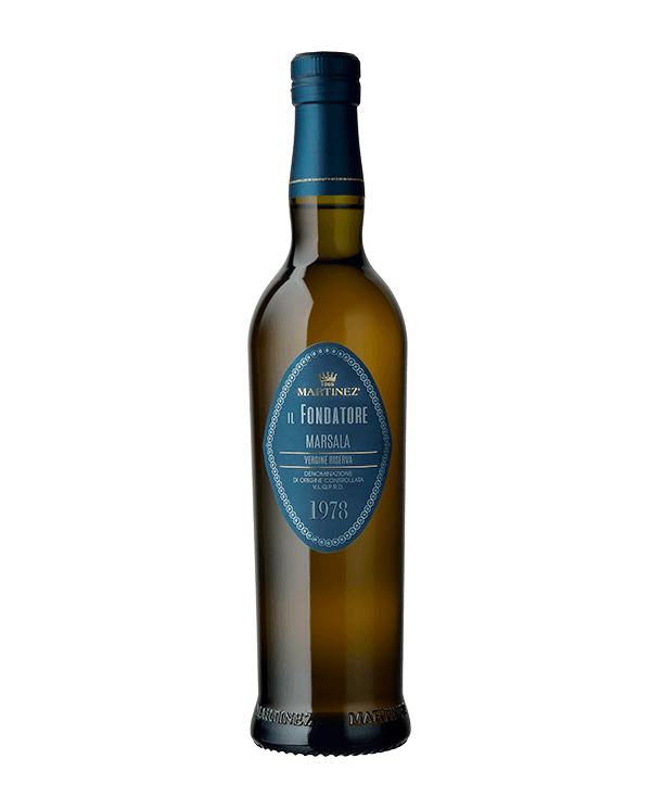 White wines  Il Fondatore – Marsala Vergine Riserva 1978 DOC - Martinez 66,40 €