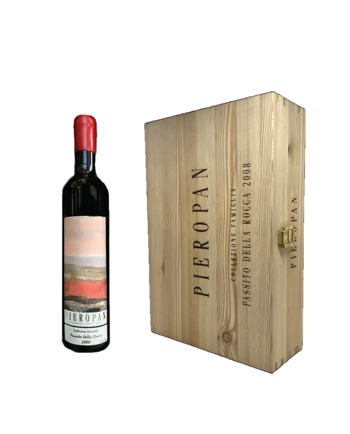 Witte Wijnen  Cofanetto in legno da 3 bottiglie Passito della Rocca 2008 - Pieropan 155,40 €