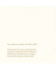 Vini Bianchi  Passito della Rocca 2008 - Pieropan 51,80 €