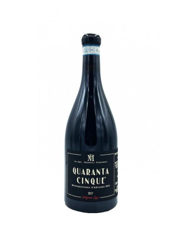 Rode wijnen  Selezione Quaranta Cinque' Montepulciano d'Abruzzo DOC A 2018 - Francesco Massetti 98,28 â‚¬ Rode wijnen  Selezione Quaranta Cinque' Montepulciano d'Abruzzo DOC A 2018 - Francesco Massetti 98,28 â‚¬
