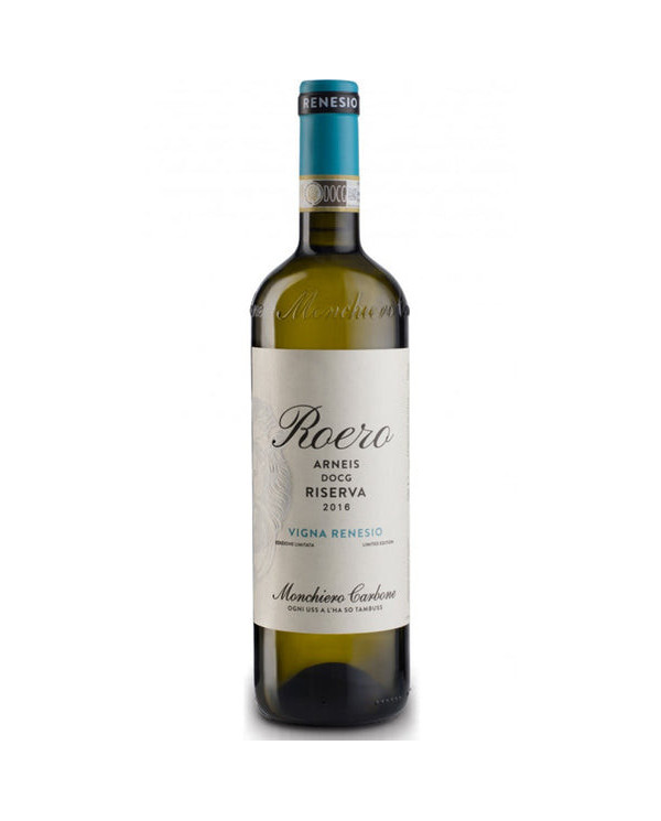 Vini Bianchi  Roero Arneis Riserva Vigna Renesio Docg 2017 - Monchiero Carbone 26,70 â‚¬ Vini Bianchi  Roero Arneis Riserva Vigna Renesio Docg 2017 - Monchiero Carbone 26,70 â‚¬