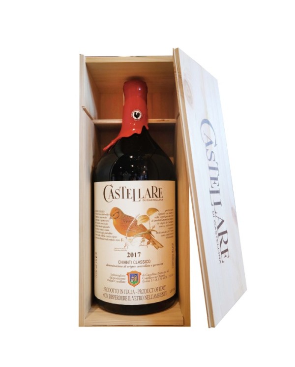 Rode wijnen  CHIANTI CLASSICO DOCG 2021 Doppio Magnum Jeroboam (3 Lt. Cassa Legno) - Castellare di Castellina 81,44 â‚¬ Rode wijnen  CHIANTI CLASSICO DOCG 2021 Doppio Magnum Jeroboam (3 Lt. Cassa Legno) - Castellare di Castellina 81,44 â‚¬
