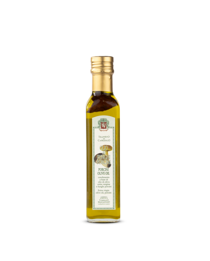 Extra Virgin Olive Oil  Olio ai funghi porcini 250 ml - Trappeto di Caprafico 9,62 â‚¬ Extra Virgin Olive Oil  Olio ai funghi porcini 250 ml - Trappeto di Caprafico 9,62 â‚¬