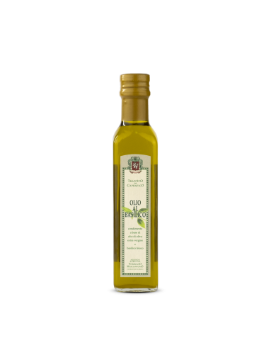 Extra Virgin Olive Oil  Olio al basilico 250 ml - Trappeto di Caprafico 9,62 â‚¬ Extra Virgin Olive Oil  Olio al basilico 250 ml - Trappeto di Caprafico 9,62 â‚¬
