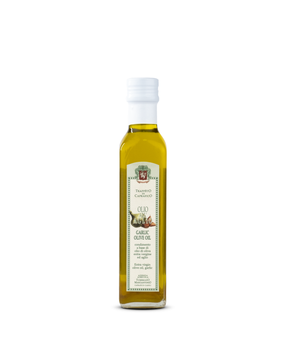 Natives Olivenöl extra  Olio all'aglio 250 ml - Trappeto di Caprafico 9,62 â‚¬ Natives Olivenöl extra  Olio all'aglio 250 ml - Trappeto di Caprafico 9,62 â‚¬
