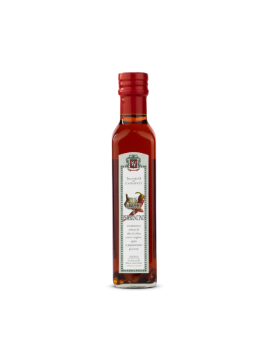 Extra Virgin Olive Oil  Olio all'aglio e peperoncino 250 ml - Trappeto di Caprafico 9,62 â‚¬ Extra Virgin Olive Oil  Olio all'aglio e peperoncino 250 ml - Trappeto di Caprafico 9,62 â‚¬