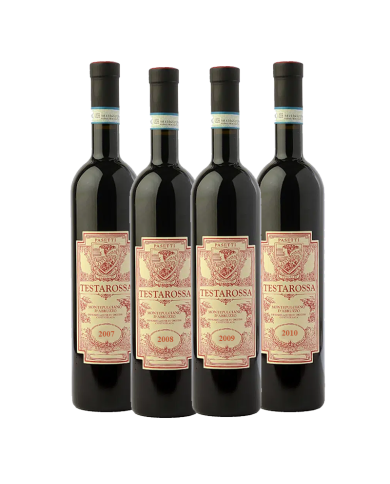 Red Wines  Cofanetto Selezione di famiglia Testarossa Montepulciano d’Abruzzo DOC 2007, 2008, 2009 e 2010 - Pasetti 180,30 € Red Wines  Cofanetto Selezione di famiglia Testarossa Montepulciano d’Abruzzo DOC 2007, 2008, 2009 e 2010 - Pasetti 180,30 €