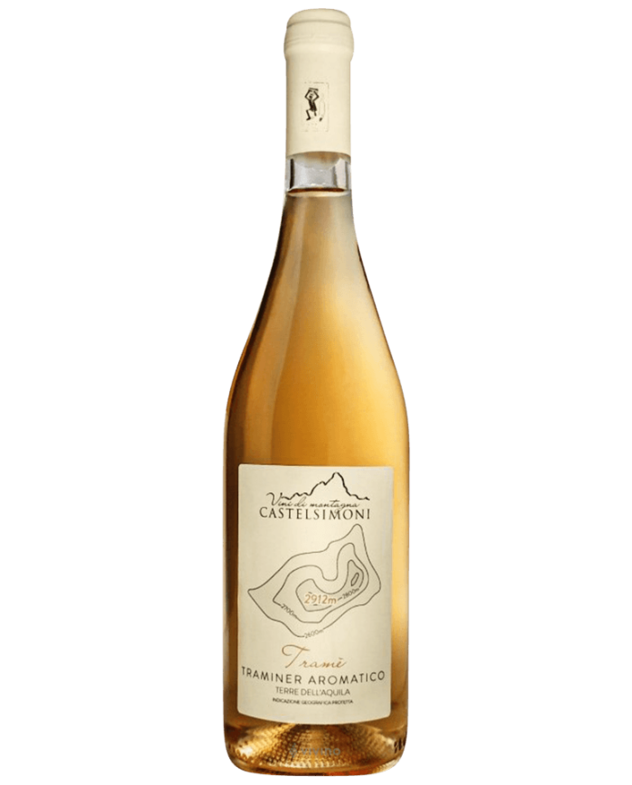 Witte Wijnen  T-ramè Traminer aromatico IGP Terre dell'Aquila 2019 - Castelsimoni 18,85 €