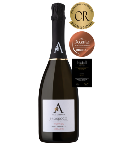 Schaumweine  Prosecco Doc Treviso Millesimato Extra Dry 2022 - Ville D'Arfanta 8,70 € Schaumweine  Prosecco Doc Treviso Millesimato Extra Dry 2022 - Ville D'Arfanta 8,70 €