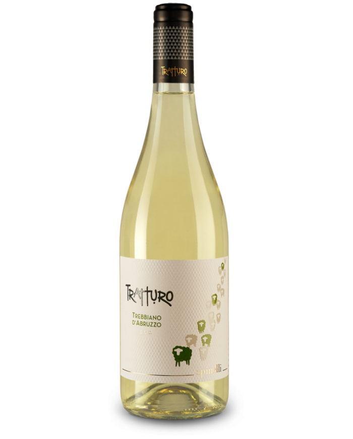 Vini Bianchi  Tratturo Trebbiano d’Abruzzo Doc 2024 - Spinelli 7,93 €
