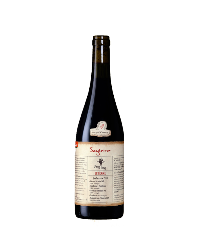 Vini Rossi  Spiritus Terrae Le Gemme 2020 Sangiovese – Cantina Orsogna 13,74 €