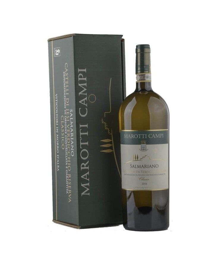 Vini Rossi  Verdicchio dei Castelli di Jesi Classico Riserva DOCG Salmariano 2016 Magnum - Marotti Campi 25,20 € Vini Rossi  Verdicchio dei Castelli di Jesi Classico Riserva DOCG Salmariano 2016 Magnum - Marotti Campi 25,20 €