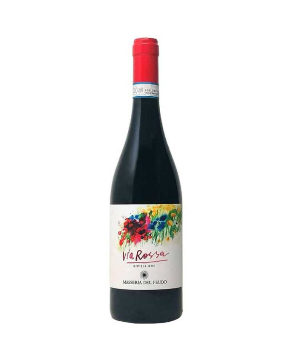 Vini Rossi  Via Rossa Nero d'Avola Sicilia DOC 2020 - Masseria del Feudo 12,04 â‚¬ Vini Rossi  Via Rossa Nero d'Avola Sicilia DOC 2020 - Masseria del Feudo 12,04 â‚¬