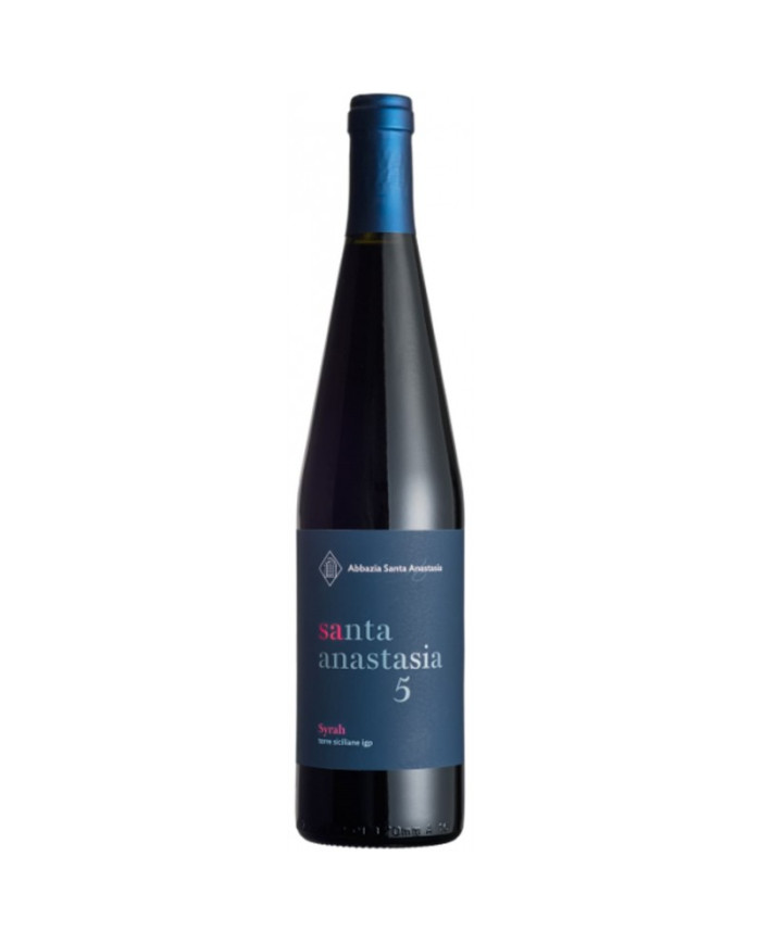 Rode wijnen  Syrah Terre di Sicilia IGP BIO 2018 - Abbazia Santa Anastasia 11,48 €