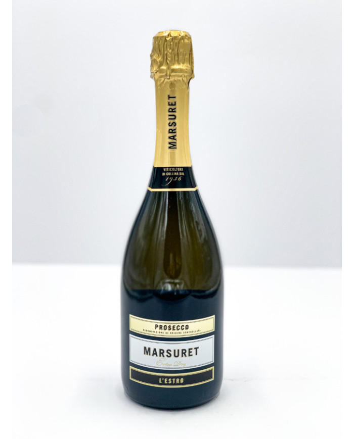 Vini Spumanti  L’Estro Prosecco Treviso DOC Extra Dry - Marsuret 7,60 € Vini Spumanti  L’Estro Prosecco Treviso DOC Extra Dry - Marsuret 7,60 €