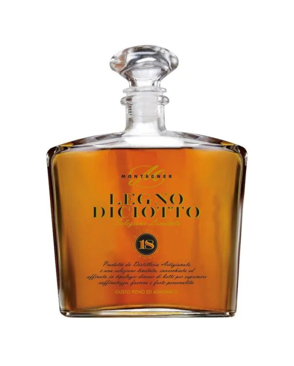Distillates  Grappa Legno 18 in decanter – Montagner 65,34 €