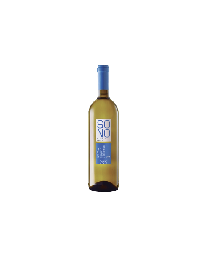 Witte Wijnen  Sono bianco Rubicone IGP Chardonnay 2022 - Tre Monti 6,00 €