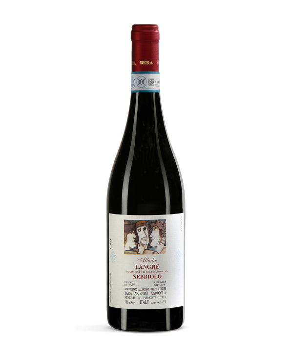 Rode wijnen  Alladio Langhe DOC Nebbiolo 2021 - Valter Bera 14,50 €