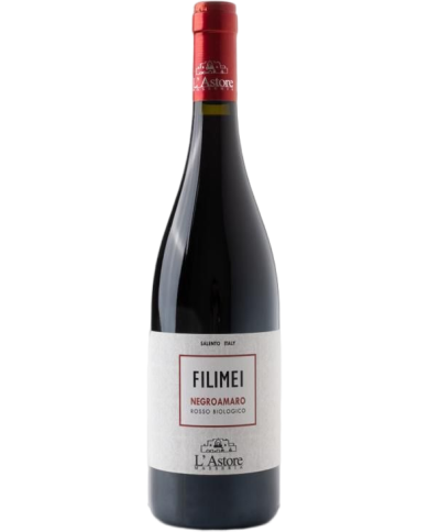 Vini Rossi  Filimei Negroamaro Salento IGP 2022 - Masseria L'Astore 9,51 € Vini Rossi  Filimei Negroamaro Salento IGP 2022 - Masseria L'Astore 9,51 €