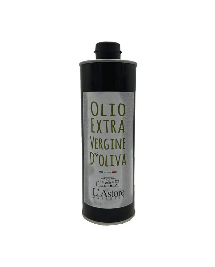 Olio Extravergine di Oliva  Olio extra vergine di oliva lattina 500 ml - Masseria L'Astore 13,00 €