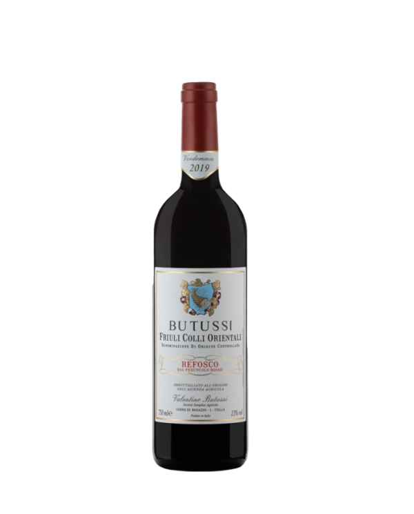 Rode wijnen  Refosco dal Peduncolo Rosso Colli Orientali del Friuli DOC 2019 magnum - Valentino Butussi 27,05 â‚¬ Rode wijnen  Refosco dal Peduncolo Rosso Colli Orientali del Friuli DOC 2019 magnum - Valentino Butussi 27,05 â‚¬