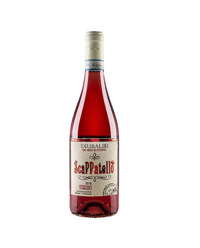 Vini Rosè  SCAPPATELLO Cerasuolo D’Abruzzo DOC 2020 - Di Ubaldo 11,06 €