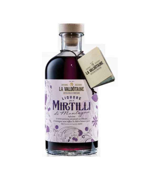 Distillati  Liquore ai Mirtilli di Montagna - La Valdotaine 23,20 â‚¬ Distillati  Liquore ai Mirtilli di Montagna - La Valdotaine 23,20 â‚¬