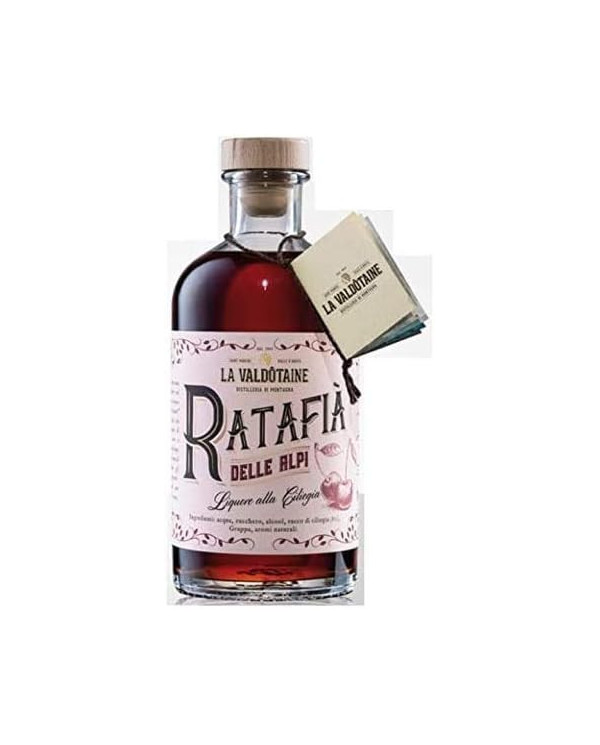 Distillati  Ratafia delle Alpi Liquore alla Ciliegia - La Valdotaine 23,20 â‚¬ Distillati  Ratafia delle Alpi Liquore alla Ciliegia - La Valdotaine 23,20 â‚¬