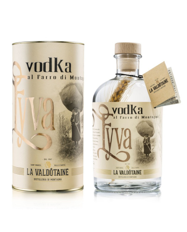 Distillati  Vodka Eyva 1 lt Gift Tube - La Valdotaine 41,50 â‚¬ Distillati  Vodka Eyva 1 lt Gift Tube - La Valdotaine 41,50 â‚¬