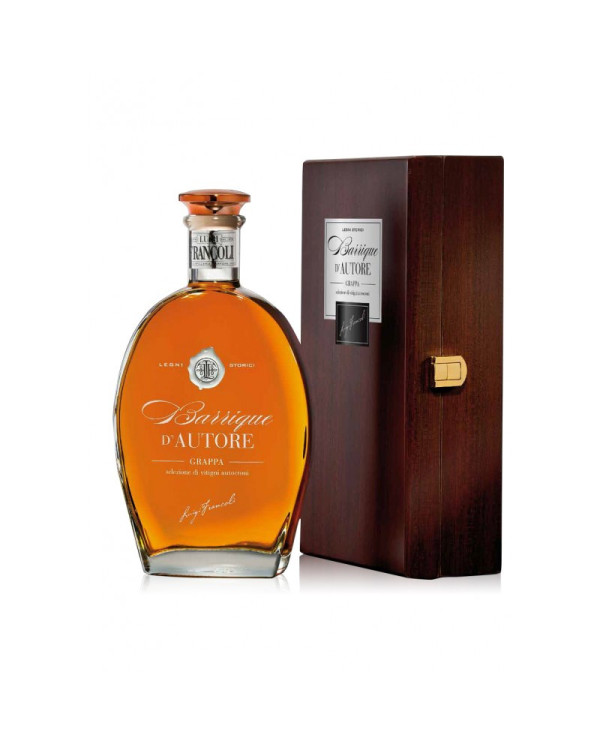 Distillati  Grappa Barrique d'Autore cl 70 in cassa legno - Francoli 47,04 €