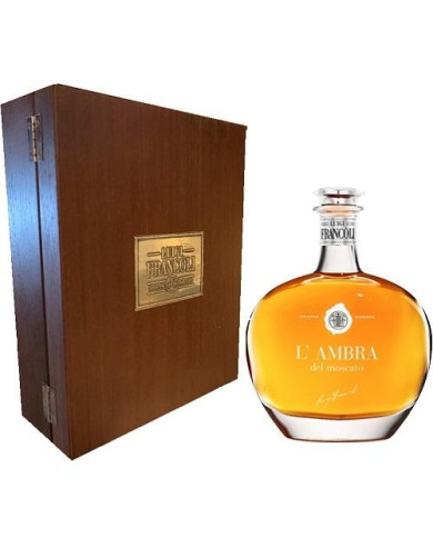 Distillati  Grappa Ambra del Moscato Confezione legno - Francoli 64,80 €